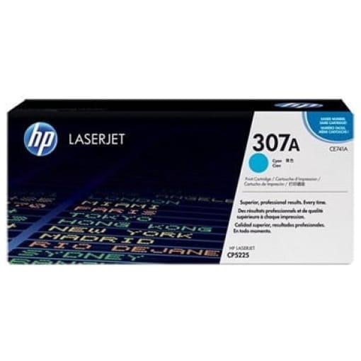 Toner HP CE741A modra, original - E-kartuse.si