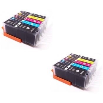 Komplet kartuš za Canon 2x PGI-580XXL + CLI-581XXL, kompatibilna - E-kartuse.si