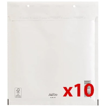 Oblazinjena kuverta E/15, 240x275mm, bela, 10 kosov - E-kartuse.si