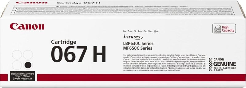 Toner Canon CRG-067H BK (5106C002AA) črna, original - E-kartuse.si